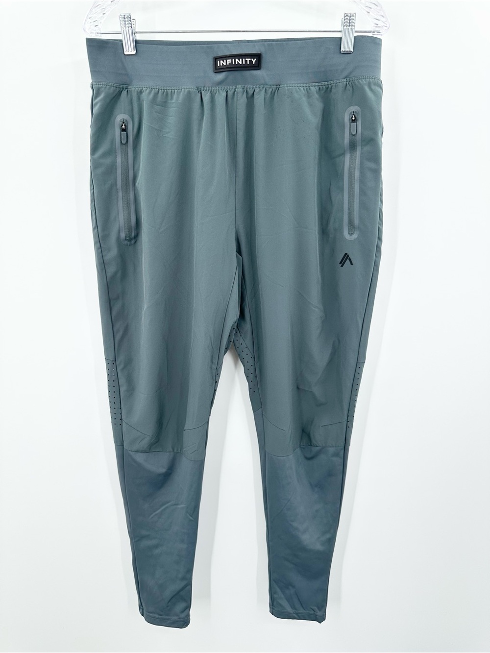 Alphalete Men's Infinity Tech Green Jogger Pants Size Large